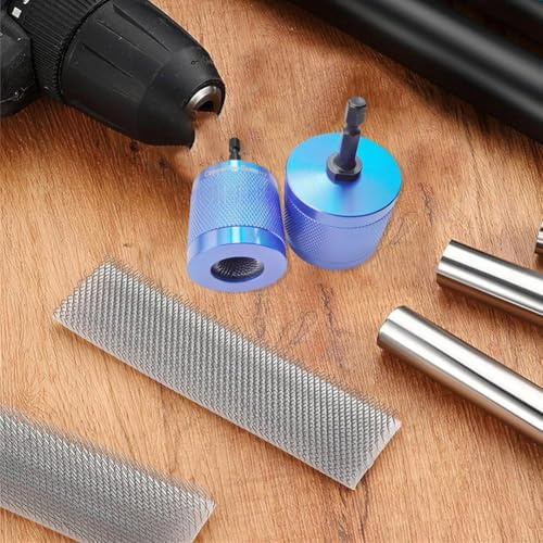 Ensemble de nettoyeur de tuyaux en cuivre avec brosses remplaçables en acier inoxydable, outils de nettoyage en alliage d'aluminium de 30,5 cm et 86,4 cm pour la rouille, les taches, les bavures sur