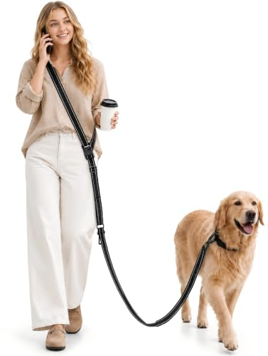 Gimars Laisse Main Libre Chien Renforcée, Multifonctionnelle pour Courir