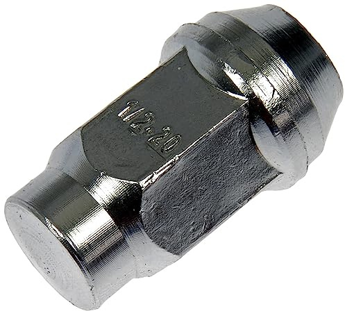 Dorman 611-094 Wheel Nut 1/2-20 Dometop - 3/4 in. Hex, 1-5/8 in. Length Compatible with Select Models, 10 Pack (OE FIX)