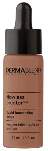 Dermablend Flawless Creator Lightweight Foundation - Oil Free Formula - Never Cakey - Covers Skin Blemishes - Weightless Coverage - Suitable For Normal, Combination And Oily Skin - 75W - 30 ML
