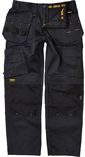 Dewalt Pro Tradesman Black Trousers 34W 29L