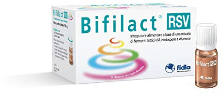 Bifilact Rsv Integratore Alimentare a Base di Fermenti Lattici Vivi - 14 Flaconcini