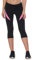 Santic Pantaloni Ciclismo Donna Imbottiti 3/4 per Ciclista, Bicicletta Rosa EU L