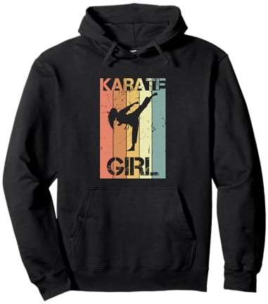 Karate Girl Women's Children's Karate Suit for Karate Kids Pullover Hoodie