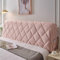 DEVINK Multifunktional Bett Kopfteil Dreieck Gepolstert, Dekorativ für, Ergonomie Rückenlehne Wandkissen, Tragbar Kopfstütze Wandschutz, mit Abnehmbarem Bezug Grau Kordsamt(180cm,Pink 1)