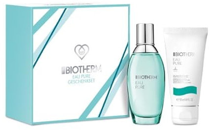 Biotherm Eau Pure Eau de Toilette, erfrischender Damen Körperpflegeduft mit Essenzen grüner Früchte und ätherischen Ölen, belebt und erfrischt die Haut intensiv