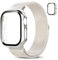 Hexasider Magnetisch Armband mit Schutzhülle für Apple Watch Band 38/40/41/42/44/45/46/49mm Damen Herren, Edelstahl Milanese Loop Band und Hülle iWatch Series 10 9 8 7 6 5 4 3 2 1 SE/2 Ultra