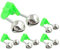 Angel Bissanzeiger - 5 Stück Rostbeständig Angeln Alarm | Robustes Klemmdesign Angelruten-Alarmglocke | Angelruten-Glocken Für Den Professionellen Angler Oder Den Freizeit-Angelfreund