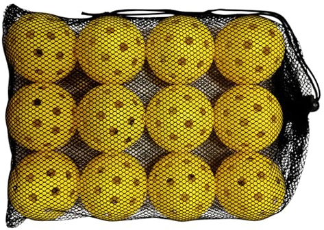 Palline da golf, 12 pezzi di attrezzatura da lancio – Palla cava con rete, per uomo e donna, all'aperto, giardino, casa, scuola,