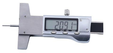 Micrómetro Digital de 0,01mm, medidor de profundidad electrónico Lcd de 0-25mm, medidor de medida de Metal, instrumento de medición de altura Medición