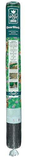 Easy Gardener, 6050AZ, Deer Block, Protective Mesh Covering, 7' X 100', Black
