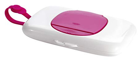 OXO Tot On-The-Go Wipes Dispenser, Pink
