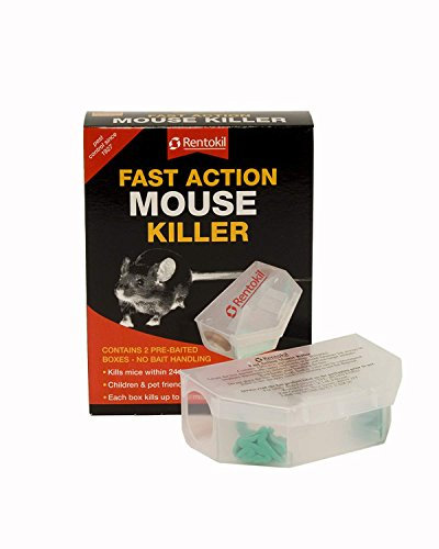 Fast Action Mouse Killer 2 Pre-Baited Boxes(3-Pack)
