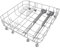 sparefixd Bottom Crockery Basket Tray & Wheels to Fit Bosch Dishwasher