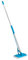 HOMESHOPA Self Wringing Sponge Mop with Flat Floor Squeeze Head, Long Handle, Super Absorbent, Lightweight, Non-Abrasive (Blue)