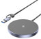 BENFEI Caricatore Wireless Magnetico 15w Compatibile con Caricatore MagSafe/iPhone 16 Pro/Plus/Pro Max/iPhone 15 Pro Max Plus/iPhone 14 13 12 Series, Pad di ricarica wireless Mag Safe, Caricatore Mag