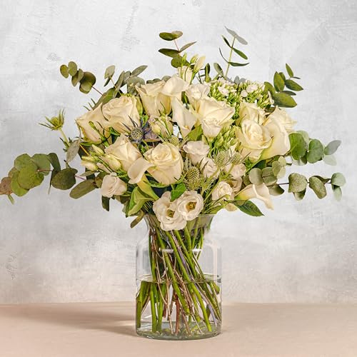 Rome - Luxury Fresh Cut Flower Bouquet | Birthdays, Anniversaries, Thank You Gifts, Thinking of You, Delivered in Bud and Blooms in 48-72 Hours