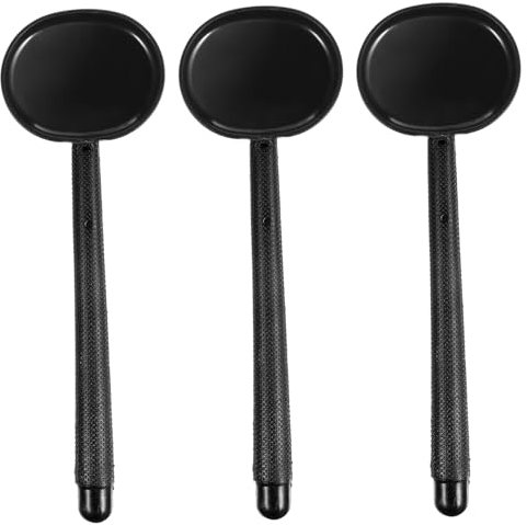 3st Sehtestgeräte Pinhole-occluder Schwarzes Kostüm Okkluder Für Das Schwarze Auge Lochbrille Schwarzer Anzug T-werkzeug Schnapsgläser Sehtest-tool Augen Ausrüstung