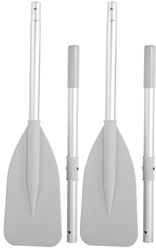 Niiyen Pagaie per Kayak, Remi per Barche per gommoni, Canoa per gommone ad Alta Resistenza per Sport Acquatici in Lega di Alluminio Remi in Lega di Alluminio 2 Pezzi con Set di canne da 2 Pezzi