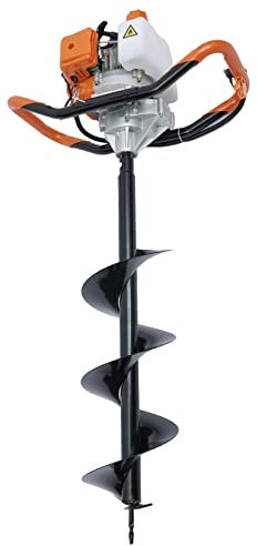 kangten Taladro de gasolina, con 3 brocas, 2,4 CV, 52 cc