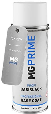MG PRIME Peinture moto Bombe aérosol pour KTM KTM-REP-04 Orange de base de 400ml