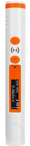 Contador Geiger Detector de Radiación Nuclear, Dosímetro Personal de Mano con Monitor de Radiación Geiger de Rayos X Beta Gamma, Portátil para Laboratorio, Hogar, Mármol, Mariscos