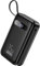 Power Bank, PD 35W 20000mAh Externer Akku mit Integriertem USB-C Kabel, 8 Pin Kabel und LED Display, Tragbares Ladegerät Akkupack für iPhone 16/15/14/13, Tablet, Galaxy S23, Huawei usw.-Schwarz