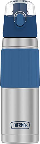THERMOS 2465SSB6 Hydration Bottle, Stainless Steel, Slate Blue
