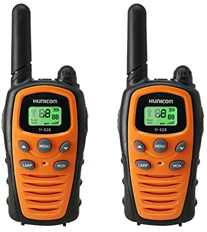 Walkie Talkies for Adults Long Range Two Way Radios - PMR Walky Talky VOX Easy to Use 5km with Flashlight for Outdoor Adventures Camping Hiking