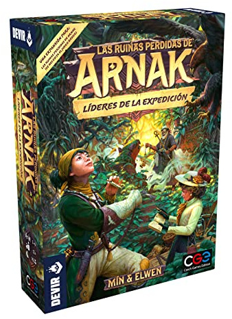 Devir Las Ruinas Perdidas de Arnak: Líderes de la Expedición - Juego de Mesa
