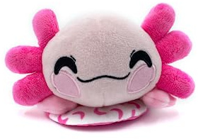 Youtooz Axolotl Plush 6IN Shoulder Rider, Collectible Soft Magnetic Axolotl Original Plushie, By Youtooz Plush Collection