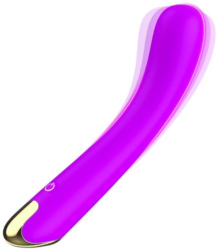 Vibratore Sessuali per Donna, Sex Toys Vibratoreper donna picoolo con 10 modalità di vibrazione, Stimolatore Clitorideo Femminile in Silicone, Vibratori Clitoride Punto G Squirting per Donne (Viola)
