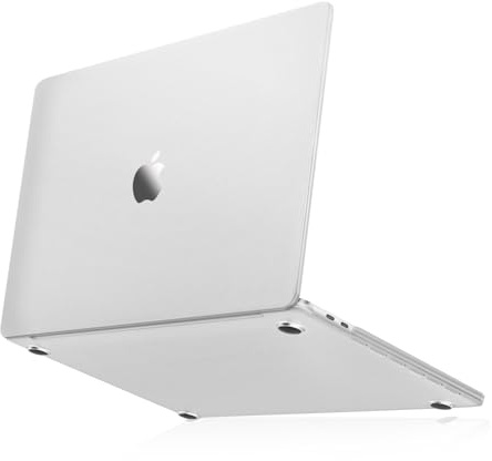 MOSISO Hülle Kompatibel mit MacBook Pro 13 Zoll M2 2025-2016 A2338 M1 A2251 A2289 A2159 A1989 A1708 A1706, Ultra-Thin Natürliches Original Farbe Plastik Hartschale Schutzhülle Case, Transluzent