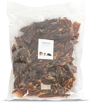 Petstyle Living Filets von Ente - Hundesnack - 1 kg - Entenfilets