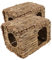Sosoport Straw Rabbit Hutch Indoor Outdoor Animal Hideout Rabbit Straw Bedding Hay Guinea Pig Tunnel