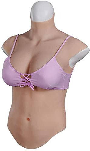 8th Generation Silicone Breastplate Half Body Suit With Silicone Filler No Oil Silicone Breast Plate Float Point Inside