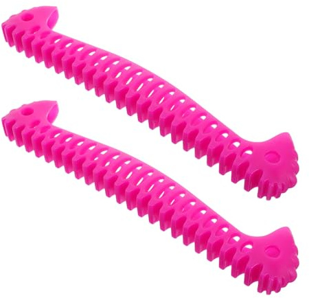 Parliky 2 Piezas Protectores para Cuchillas de Patines de Hielo Equipo de Protección para Patinaje Artístico Protectores Patines sobre Hielo para Hockey Juvenil