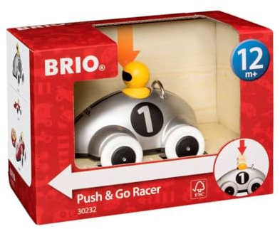 BRIO Push & Go Rennwagen Silber Edition - 30232