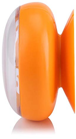 03 Orologi da Bagno Orologio da Bagno da Parete Impermeabile Orologio da Esterno Impermeabile Orologio Doccia Impermeabile per Cucina per Bagno (Arancione)