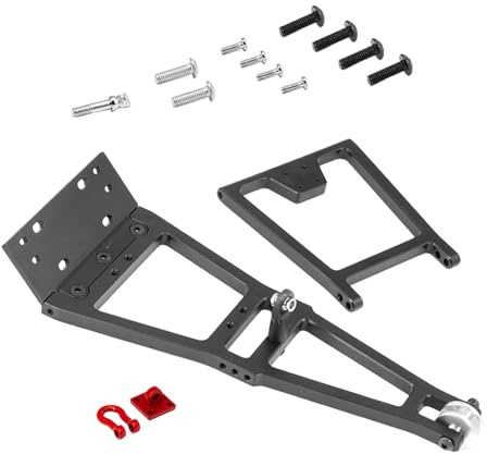 EHJRE Hochwertiges RC LKW Und Abschleppkran Set Im Maßstab 1/10, Schwarz