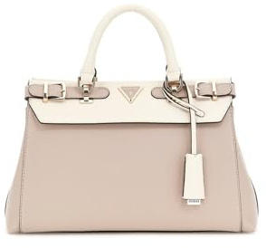 GUESS Eco Ali Luxury Tote Bag Taupe Multi