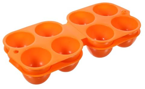 CONGARTENO 2pièces Boîte De Rangement Pour Œufs Réutilisable Plastique Étanche Organisateur De Réfrigérateur Capacité Pratique Pour Camping Cuisine