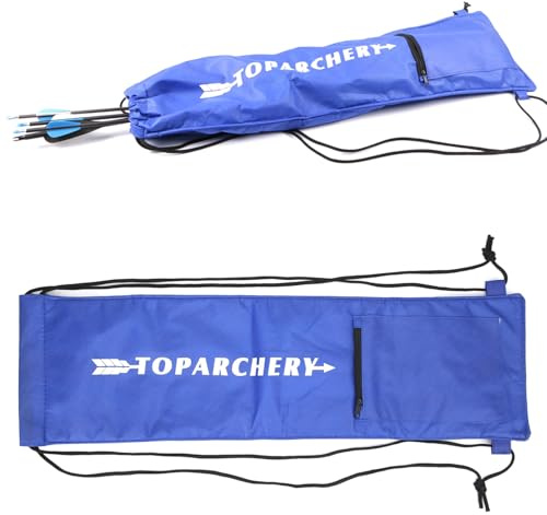Ejoyous Borsa Pieghevole per Frecce con, Resistente Porta in Poliestere di Cotone con Grande capacità per L'allenamento di Caccia e Tiro con L'