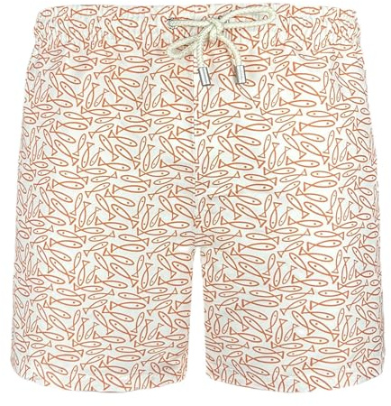 Blue coast yachting Bañador Hombre de Secado Rápido, Pantalones Cortos de Natación de Poliéster para Playa y Piscina, Shorts Deportivos con Forro de Malla y Bolsillos