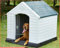 Mighty Plastic Pet Kennel House Weatherproof For Indoor And Outdoor Pet Shelter (413)