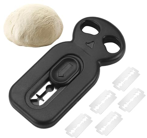 Genérico Cuchilla De Pan,Accesorios Para Hacer Cortes En La Masa Para Hornear | Cuchillos Para Masa,Para Principiantes En Cocina Casera, Panadería, Pastelería Y