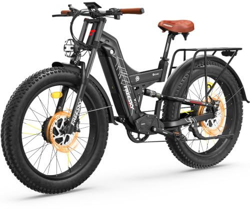 FREESKY Warrior Dual Motor 120 Mile 240NM Electric Mountain Bike for Adults