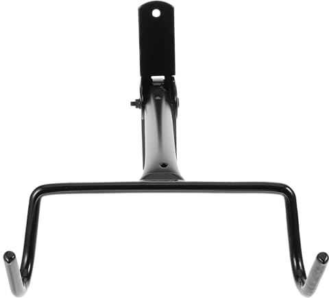 DOITOOL Heavy Duty Indoor Bike Rack Wall Mount with Dual Hooks, Pedal Wall Hanger for Mountain and Balance Bicycles, Metal Cycling Bicycle Storage Holder for Garage and Home
