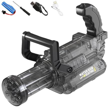 Pistolet à Eau électrique - Jeu d'eau Combat avec Effet de Flamme et lumière - pour activités extérieures été Jardin Plage Piscine Camping | pour, extérieur, été, Jardin, Plage