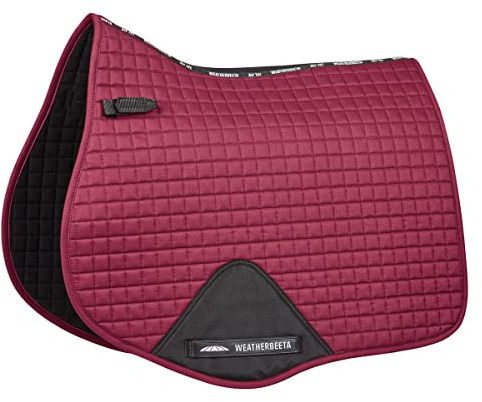 WeatherBeeta Prime All Purpose Saddle Pad, Maroon, Full